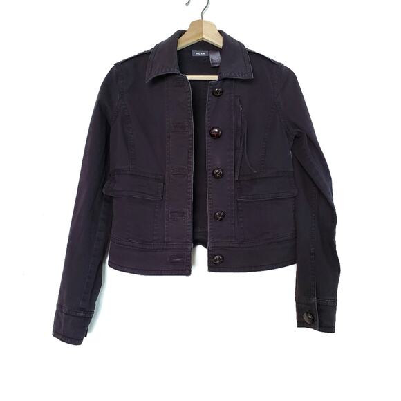 Mexx | Button Up Utility Jacket with Oversized Buttons - Picture 1 of 6